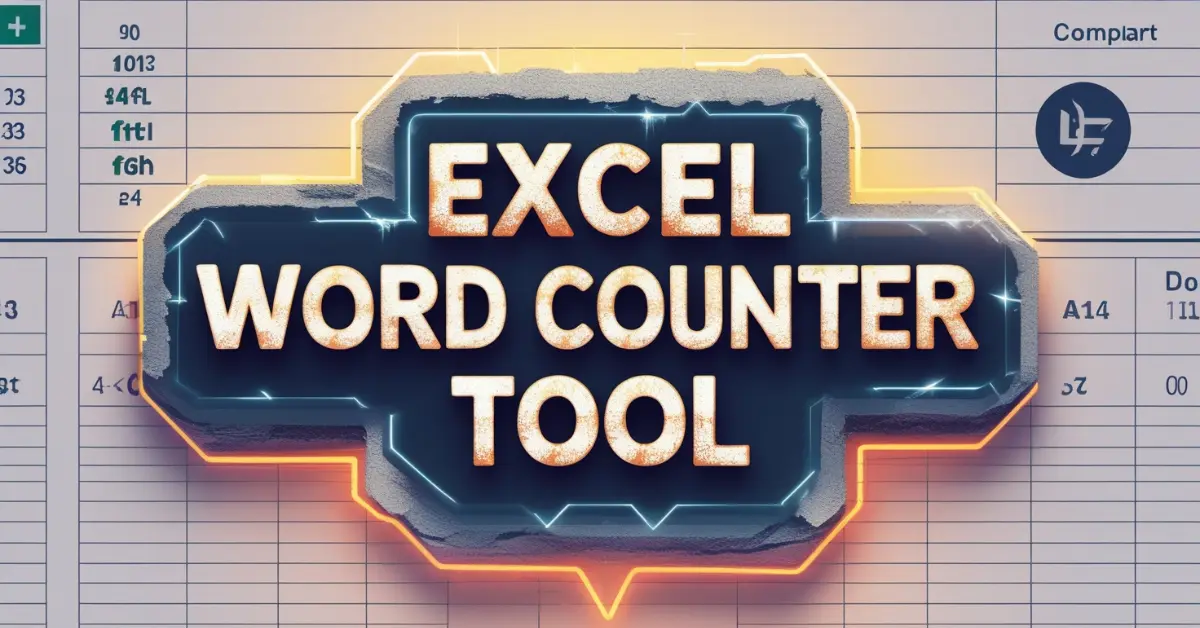 Online Excel Word Count Tool